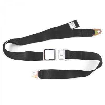 SafeTBoy STBSB2LABK60 SafeTBoy 2-Point Airplane Buckle Lap