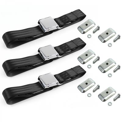 砂金(B7) SafeTBoy STBD1B58 SafeTBoy 2-Point Airplane Buckle Lap Belts