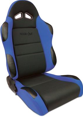 Walser S-Race seat cushion, single, black/blue, 11653