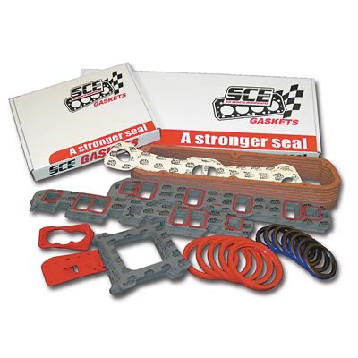 SCE AccuSeal E Dyno-Paks 11076-10 Valve Cover Gaskets, E, Cork, Chevy, Small Block, Set of 10