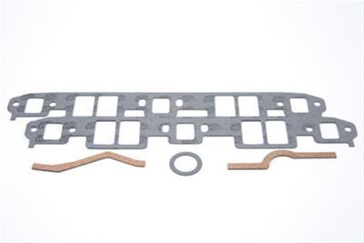 SCE AccuSeal E Intake Gaskets 11101-10 Manifold Gaskets, E, Composite, Rectangular Port, Chevrolet, Small Block, Set of 20