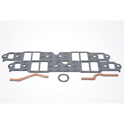 SCE AccuSeal E Intake Gaskets 111113 Gaskets, Intake, E, Fiber Laminate, 2.30 in. x 1.38 in. Port, .125 in. Thick, Chevy, Small Block, Set