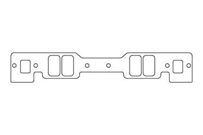 SCE AccuSeal Pro Intake Gaskets 211123 Manifold Gaskets, Pro, Composite, Rectangular Port, Designed for RHS Action 23 degree Cylinder Heads, Chevy, Small Block, Pair thumbnail 2
