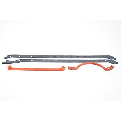 SCE AccuSeal E Oil Pan Gaskets 113090 Gasket, E, Multi-Piece, Nitrile, Butadiene, Chevy, Big Block, Set thumbnail 2