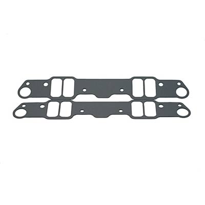 SCE AccuSeal E Intake Gaskets 128107 Gaskets, Intake, E, Fiber Laminate, 2.2 in. x 1.075 in. Port, .062 in. Thick, Pontiac, Ram Air/Super Duty
