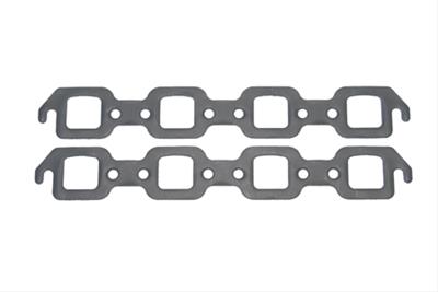 SCE AccuSeal Pro Exhaust Gaskets 211286 Gaskets, Pro, Graphite/Steel, Dart/Buick Heads, Chevy, Small Block, Pair