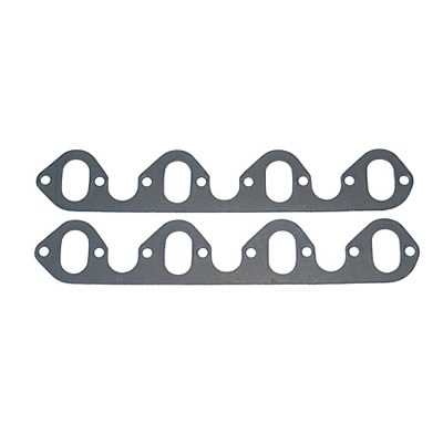 SCE AccuSeal Pro Exhaust Gaskets 235180 Gaskets, Pro, Graphite/Steel, Ford, Big Block, Pair