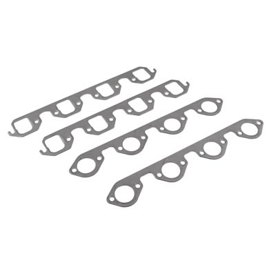 SCE AccuSeal Pro Exhaust Gaskets 235183 Gaskets, Pro, Graphite/Steel, Stock Port, Ford, Big Block, Set of 4