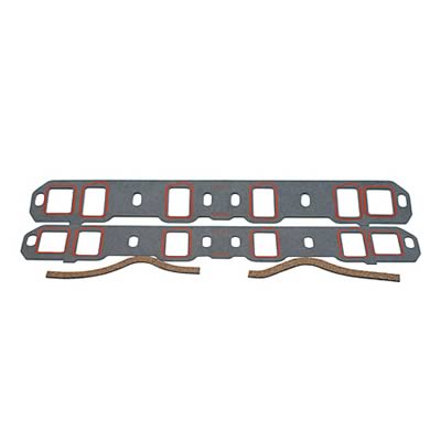 SCE AccuSeal Pro Intake Gaskets 236101 Manifold Gaskets, Pro, Composite, Rectangular Port, Ford, 289, 302, 351W, Pair