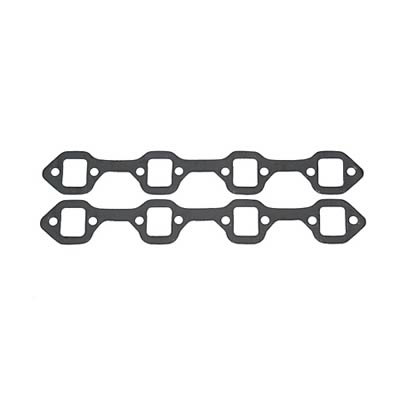 SCE AccuSeal Pro Exhaust Gaskets 236181 Gaskets, Pro, Graphite/Steel, Ford, Small Block, Pair