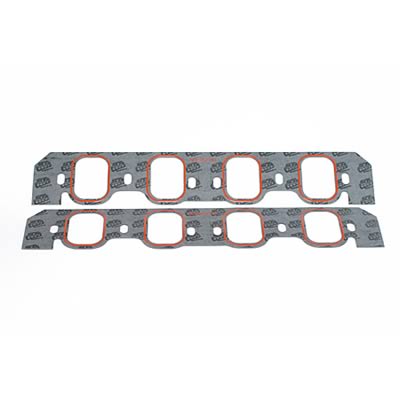 SCE AccuSeal Pro Intake Gaskets 252103 Manifold Gaskets, Pro, Composite, 4-barrel Port, 4-barrel Port Resist Alcohol and Has Beaded Ports, Ford, Mercury, 351C, Set