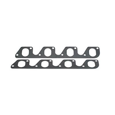 SCE AccuSeal Pro Exhaust Gaskets 252182 Header and Manifold Gaskets, Pro, Graphite/Steel, Oval Port, Ford, 351C, 400M, Pair