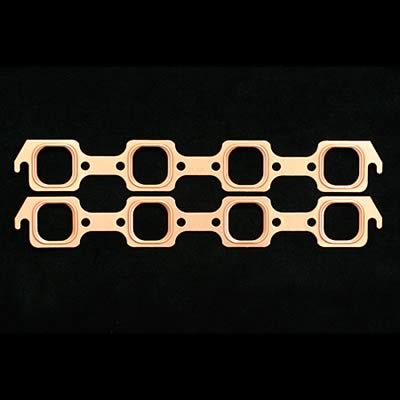 SCE Pro Copper Embossed Exhaust Gaskets 4236 Gaskets, Copper, Embossed, Ford, Small Block, Pair