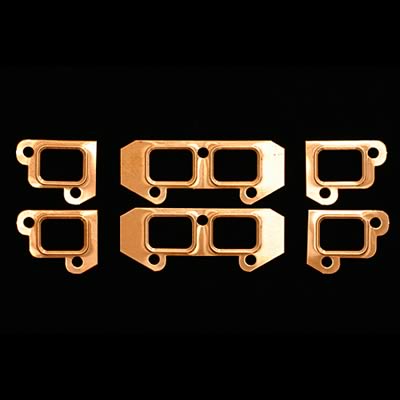 SCE Pro Copper Embossed Exhaust Gaskets 4264 Gaskets, Copper, Embossed, Pair