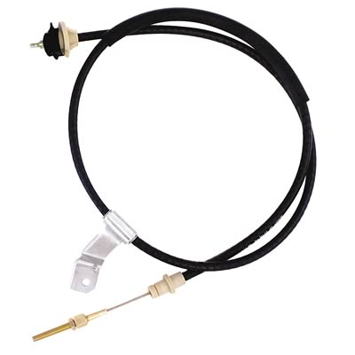 Steeda Clutch Cables for 1979-1995 MUSTANG - 172-0000 Cable, Adjustable, Ford, 4.2, 5.0, 5.8L, Requires Aftermarket Quadrant, Each