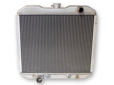 Scott Drake Replacement Radiators 339-2AL Radiator, Replacement, Downflow, Dual-row, Aluminum, Natural, Ford, 302, 351C, Each