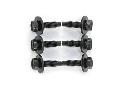 Scott Drake Door Hinge Mounting Bolts 380575-S2 Bolts, Front, Ford, Set of 6