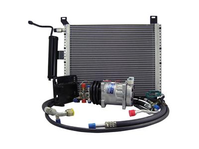 Scott Drake Underhood Air Conditioning Kits 50-0012 Kit, Underhood, Drier, A/C Condenser, 508 Style V-belt Pump and Pulley, Ford, Kit