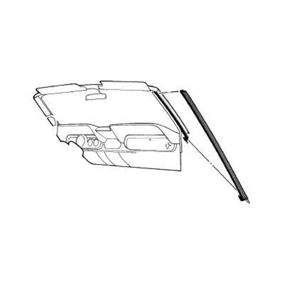 Scott Drake C5ZZ-7602626-7D Scott Drake Replacement Weatherstrip