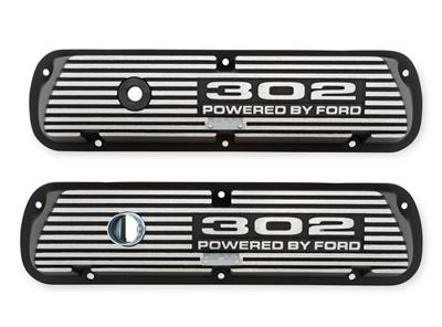 Scott Drake 6A582-302 Scott Drake Classic Aluminum Valve Covers