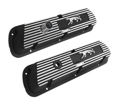 Scott Drake 6A582-CO Scott Drake Classic Aluminum Valve Covers