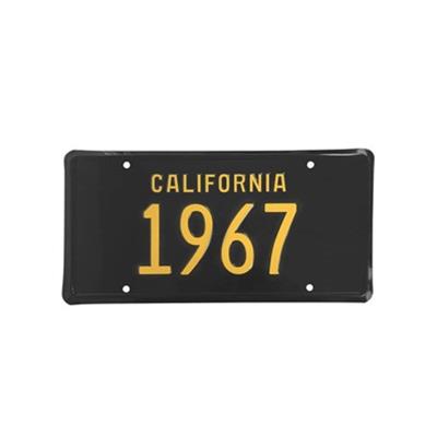 Scott Drake License Plates ACC-LP-67C Plate, 1967 California Plate