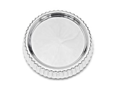 Scott Drake Fuel Tank Caps C3DZ-9030-A Cap, Die-cast Zinc, Chrome, Ford, Mercury, Each