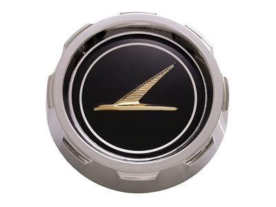 Scott Drake Fuel Tank Caps C4BZ-9030-A Cap, Die-cast Zinc, Black and Chrome, Ford, Each