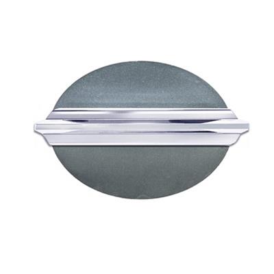 Scott Drake Fuel Tank Caps C5DZ-9030-B Cap, Deluxe, Die-cast, Natural, Chrome, Ford, Each