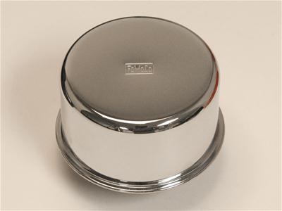 Scott Drake Valve Cover Oil Caps C5ME-6766-A Cap, Twist-in, Round, Steel, Chrome, FoMoCo Top Style, Ford, Each