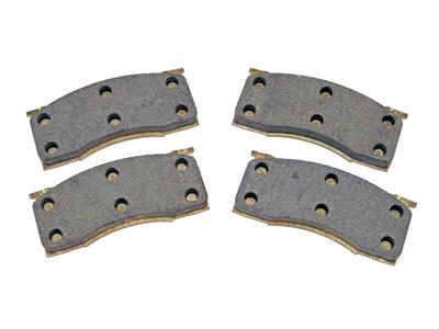 Scott Drake Disc Brake Pads C5ZZ-2018-SM Pads, Front, Semi-Metallic, Direct Replacement for Stock Calipers, Ford, Mustang, Set