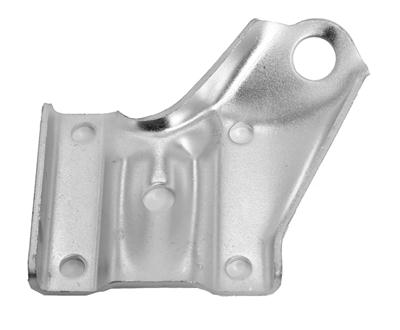 Scott Drake Leaf Spring Mounting Plates C6DZ-5796-B Plate, Driver Side, Steel, Black, 2.50 in. Width, Ford, Each