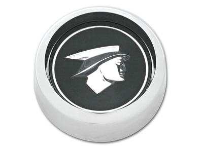 Scott Drake Wheel Covers C7WY-1130-BK 67-68 Cougar Magnum Hub Caps (Set, Black)