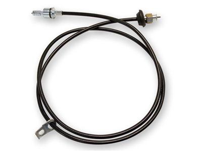 Scott Drake Speedometer Cables C7ZZ-17260-B Cable, Black Plastic Jacket, Ford, Each