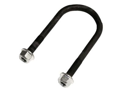 Scott Drake Axle U-Bolts C8ZZ-5705-K U-Bolt, Round Style, Steel, Black, Rear, Ford, Each