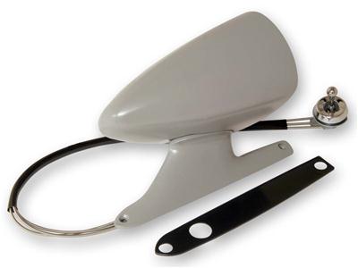 Scott Drake Replacement Outside Mirrors C9ZZ-17696-L Side Mirror, Replacement, Driver Side, Rectangular, Flat, Manual, Racing Style, Ford, Each