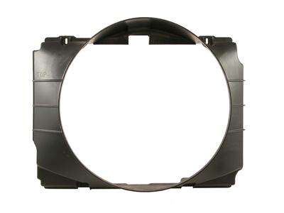 Scott Drake Fan Shrouds D1ZZ-8146 Shroud, Single, Bolt-on, Plastic, Black, Ford, Each