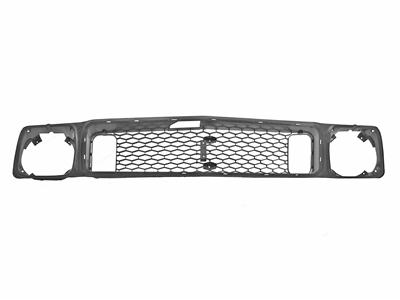 Scott Drake Grilles D3ZZ-8200-B Grille, ABS Plastic, Black, Ford, Each