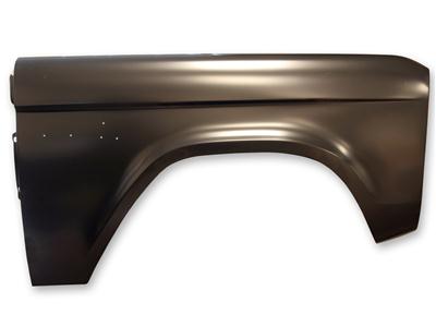 Scott Drake Original Ford Equipment Fenders for 1966-1977 BRONCO - D7TZ-16005-A Fender, Passenger Side Outer, Steel, Black Primer, Ford, Each