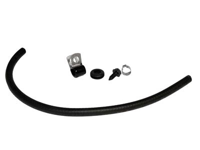 Scott Drake Rear-End Vent Hose Kits MVH001 Rear End Hose, Steel/Rubber, Ford, Kit