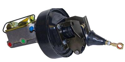 Scott Drake Power Brake Conversion Kits PBC-67-1 Master Cylinder, Conversion, Dual Bowl Design, Cast Iron, Natural, Reservoir, Booster, Ford, Kit