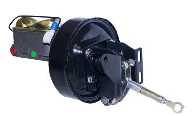 Scott Drake Power Brake Conversion Kits PBC-67-3 Master Cylinder, Conversion, Dual Bowl Design, Cast Iron, Natural, Reservoir, Booster, Ford, Kit