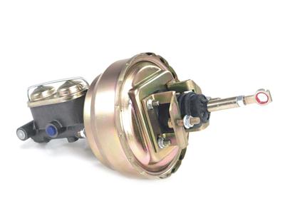 Scott Drake Power Brake Conversion Kits PBC-67-4 Master Cylinder, Conversion, Dual Bowl Design, Cast Iron, Natural, Reservoir, Booster, Ford, Kit
