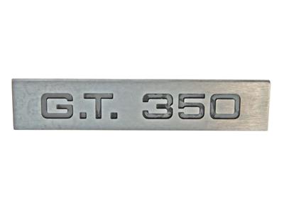 Scott Drake Emblems S1MS-16098-A Emblem, Taillight Panel, Chrome/Black, GT 350 Logo, Ford, Each