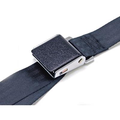 Scott Drake SB-BK-DLX Scott Drake Black Wrinkle Seat Belts
