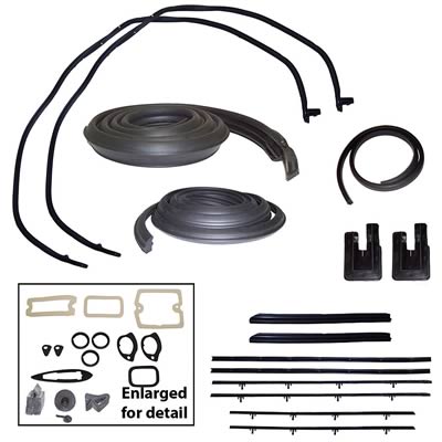 SoffSeal SS-KIT407 Soffseal Weatherstrip Kits | Summit Racing