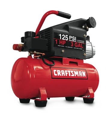 my first craftsman air compressor set