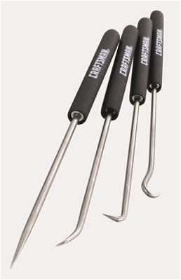Craftsman 4pc Hook Pick Set 7” Straight Right Angle Complex USA Part 41634 for sale online 