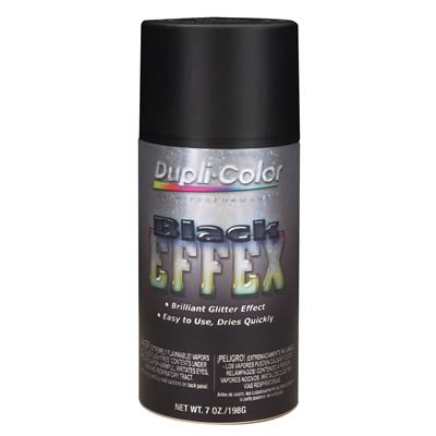 Duplicolor EFX100 - 2 Pack Clear Effex Paint, Color Changing Glitter Effect  - 7oz