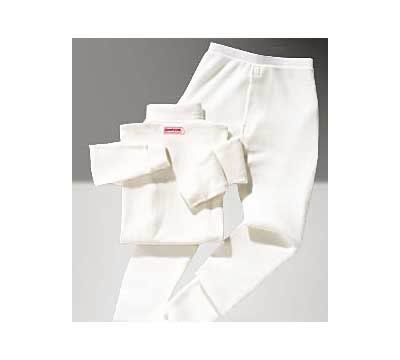 Simpson Nomex® Underwear Pants 20101L Underwear, Pants, Full Length, Nomex, Large, White, Each thumbnail 2
